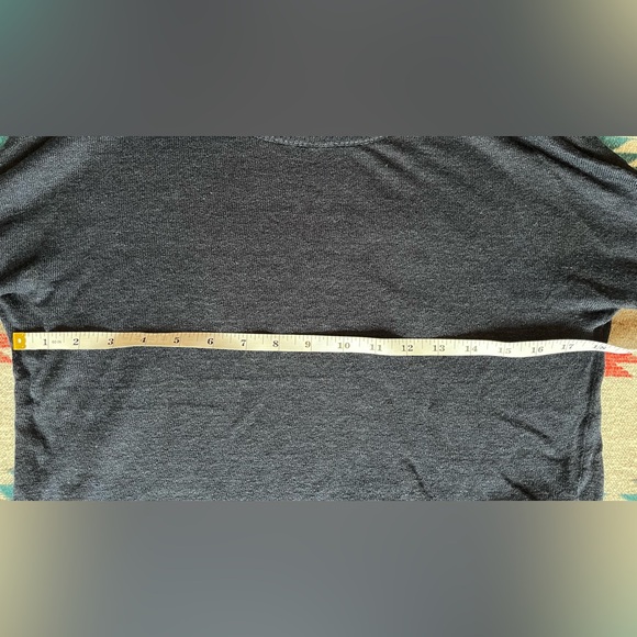 Banana Republic Linen Blend Lightweight Dark Navy Crewneck Sweater. Women’s XS - Picture 4 of 6